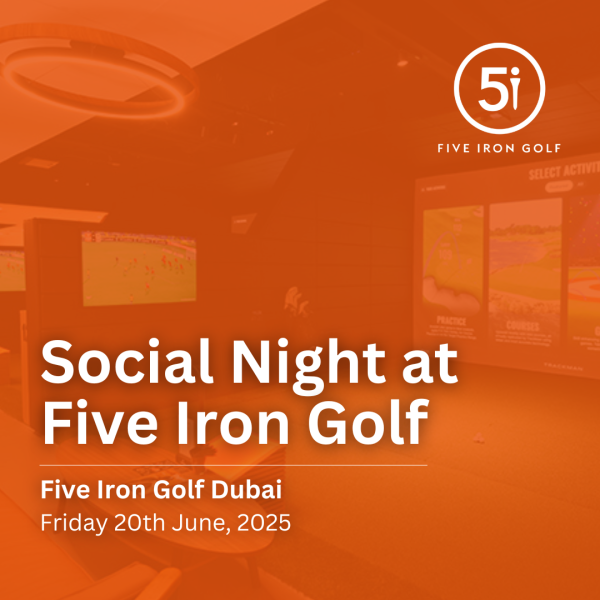 Social Night at Five Iron Golf - 20th June, 2025