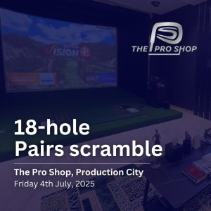 Pairs 18-hole Scramble at The Pro Shop - Friday 4th July