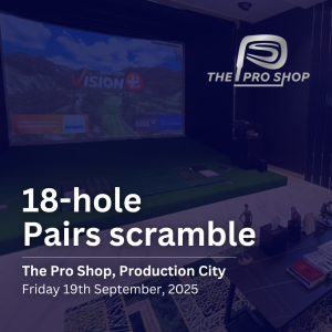Pairs 18-hole Scramble at The Pro Shop - Friday 19th September