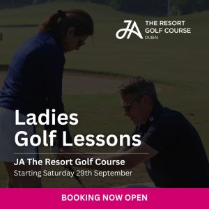 Ladies group golf lessons - JA The Resort, Dubai, Starting 29th September, 2026 [10 week programme]