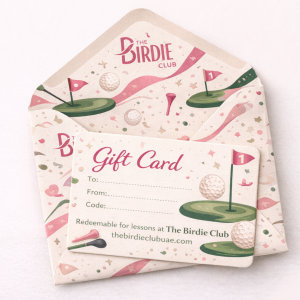 Gift Card: The Birdie Club Lesson Programmes
